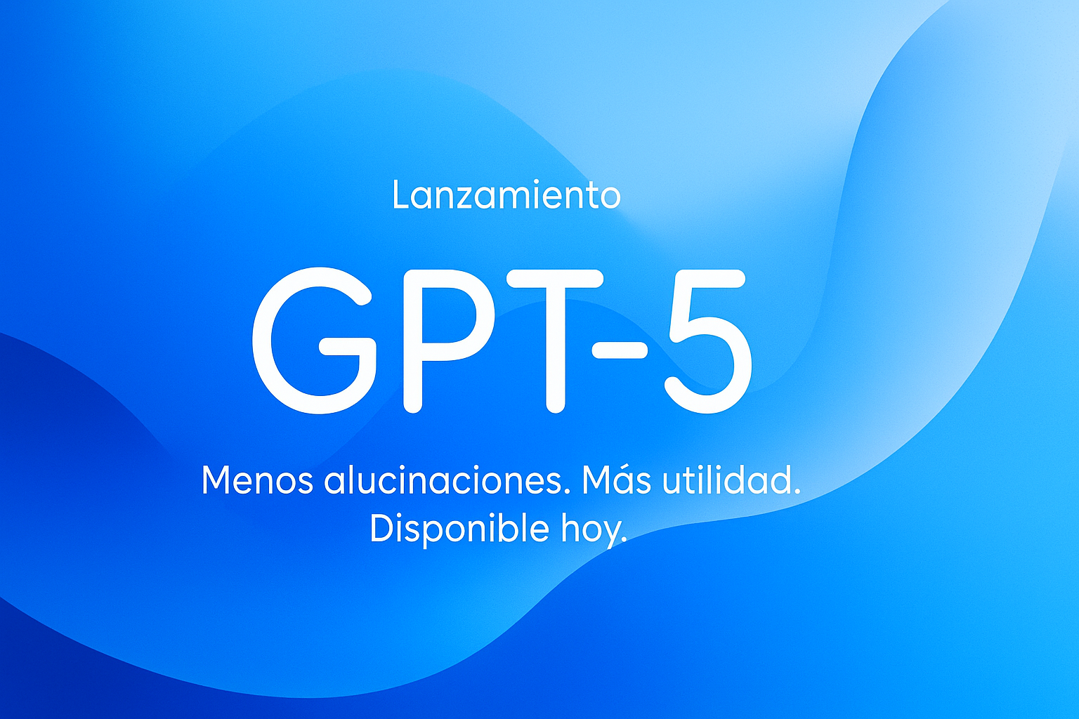 Portada de GPT-5 ya está aquí: el salto más grande de OpenAI hacia una IA útil, segura y disponible para todos