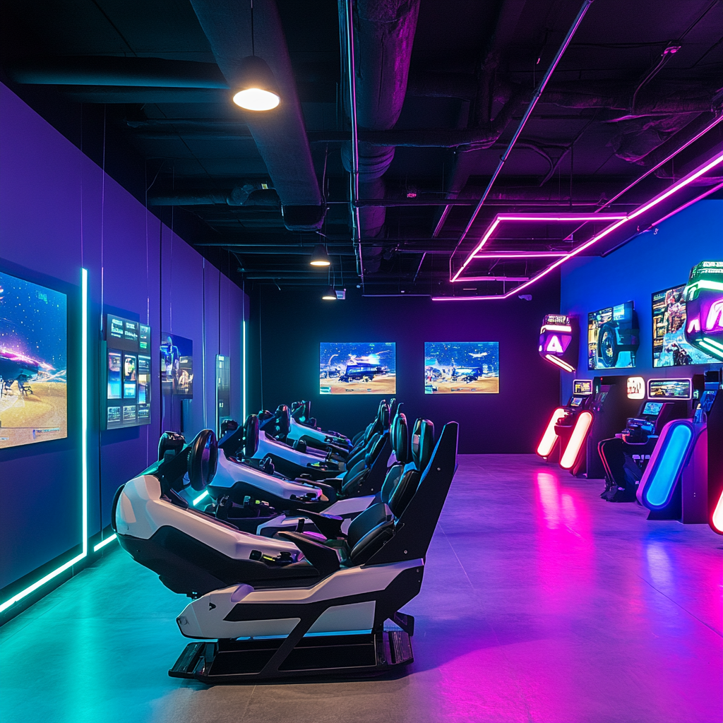 Sala de Juegos Virtual AI Arcade