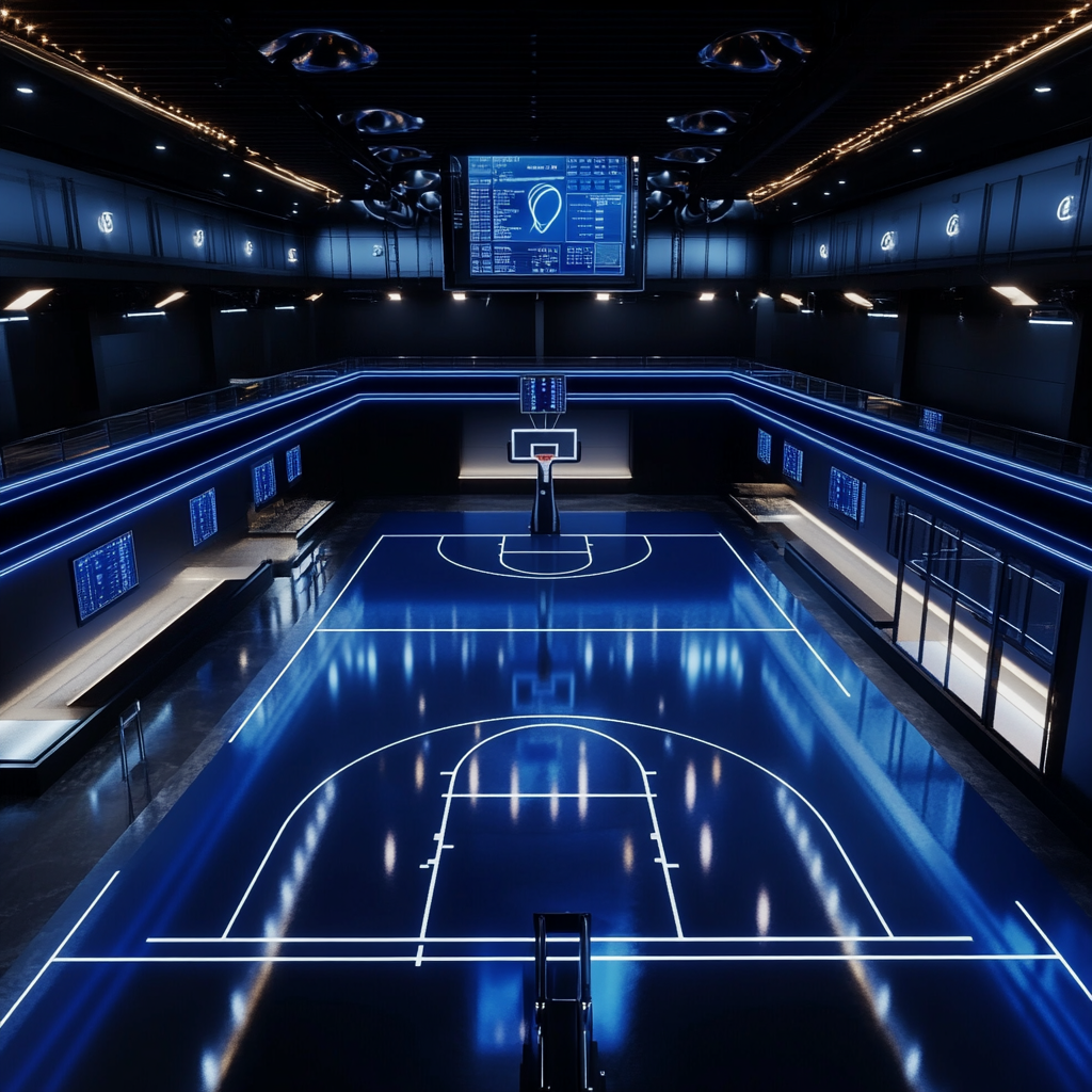 Cancha de Baloncesto AI Court